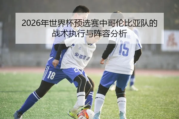 2026年世界杯预选赛中哥伦比亚队的战术执行与阵容分析